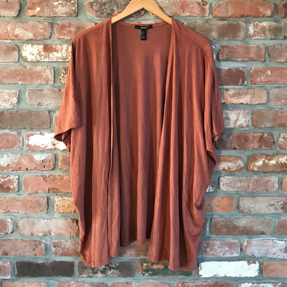 Burnt Orange Cardigan